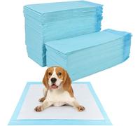 YSWOVUO 100 Pezzi Tappetini Igienici per Cani, 60 x 60cm Traversine cani, 5 Strati Tappetini Assorbenti per Cani, Tappetini Cane Superficie ad Asciugatura Rapida, Addensare