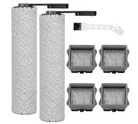 YSWOVUO Set di 7 Ricambi Compatibile con Tineco Floor One S5/S5 Pro/S5 Pro 2/S5 Extreme, 2 Spazzole a Rullo+4 Filtri HEPA+1 Spazzola di Pulizia, Tineco Umido e a Secco Aspirapolvere Accessori