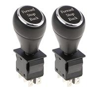 YsXoWiui 2x Durevole Giocattolo per Bambini Piccoli con Interruttore di Alimentazione E Asta di Spinta per Auto Giocattolo 6P