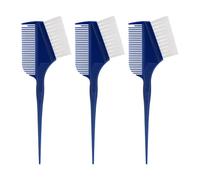 YsXoWiui 3 pezzi Pennello per tintura Pettine per tintura Parrucchiere Riutilizzabile Fai da Professionale Colore 2 in 1 Strumenti per evidenziare