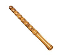 YsXoWiui Asta massaggiante in legno per schiena, robusta impugnatura ergonomica, strumento massaggiante manuale leggero per polsi, fianchi, cosce, gambe e, 65 Cm