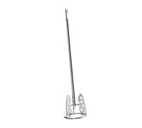 YsXoWiui Asta Miscelatore Cemento Frusta Mescolatrice Vernice Paddle Inox Resistente Attacco Trapano Accessorio Miscelazione Adatto per Edilizia Fai Da Te Rest, Piazza