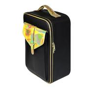 YsXoWiui Barber Bag Organizer Strumenti per Parrucchieri Borsa Porta Attrezzi Capelli Grande con Divisori Interni Regolabili Tracolla E Manico Ergonomico Mater, Giallo