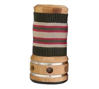 YsXoWiui Box Porta Strisce Bruciatore Legno Artemisia Wormwood Massaggio Acupoint Ergonomico con Clip Interna in Lega di Alluminio per, con Rivestimento in Tessuto