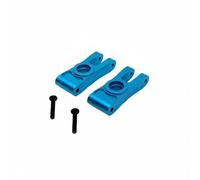 YsXoWiui Braccio di Sospensione Anteriore RC Auto Upgrade Braccio Inferiore Supporto Anteriore Braccio di Controllo Metallo 6061 Rifinito Liscio E AntiGraffio, Azzurro