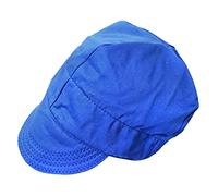YsXoWiui Cappello Da Saldatore Ignifugo Cappello Antiscottatura Bandana Tipo Regolabile, Berretti con visiera blu