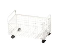 YsXoWiui Carrello del carrello a rotolamento carrello sotto il bidone dell'archiviazione dell'organizzatore di file da scrivania per riviste, L