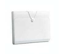 YsXoWiui Cartella Espandibile Cartella Documenti Organizer Archivio Porta Documenti Portadocumenti PP Leggera con Chiusura a Cordoncino E 13 Scomparti Adatta, Bianco, 13 Griglie A