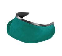 YsXoWiui Casco da saldatura con pettorina, protezione per il collo, resistente al calore, facile da installare, sciarpa rimovibile, Verde