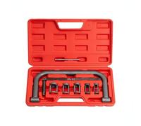 YsXoWiui Compressore Molle Valvole Kit Attrezzo Compressore Valvole Cilindro Set Adattatori Struttura Acciaio 45 Filettatura Custodia Rigida Adatto per Officine Auto Meccanici Riparazioni Motore