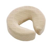 YsXoWiui Cuscino per Il Viso, Cuscino per Il Posizionamento Dei Massaggi, Poggiatesta, Cuscino per Il Relax, PU Traspirante per Centri Estetici, Studi di, Beige