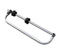YsXoWiui Dispenser per Pellicola Estensibile Utensile per Imballaggio Supporto per Pellicola Macchina Avvolgitrice Portatile in Ferro Durevole Adatto per La P, come descritto, per Entro 43cm