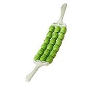 YsXoWiui Dispositivo per Massaggio a 3 File per Il Sollievo di Gambe E Schiena, Strumento Manuale per Le Zone Del Corpo, Verde