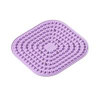 YsXoWiui Foot Massage Pad Mat Doppia Faccia Acupressione Silicone Antiscivolo Adatta per Camminata Rilassamento Palestra, Viola