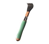 YsXoWiui Grattaschiena Telescopico con Impugnatura Ergonomica Antiscivolo Materiale in Acciaio Inossidabile Resistente Portatile E Pratico Strumento Massaggio, Verde