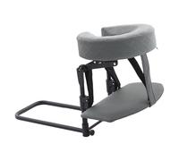 YsXoWiui Kit Massaggio Materasso Casa Cuscino Supporto Viso Poggiatesta Tavola Appoggio Mani Ergonomico Materiale Confortevole Spugna E Lega Adatto per, Grigio Chiaro