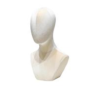 YsXoWiui Manichino Testa Porta Parrucche Espositore Cappelli Accessori Bellezza Portatile Porta Collana Base Robusta Superficie Morbida Adatto per Casa Saloni, Style C