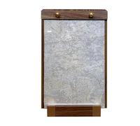 YsXoWiui Nail Art Display Board in Legno per Esposizione Tip Unghie Finte Supporto Da Tavolo per Presentazione Manicure Porta Smalto Versatile Strumen, Grigio, S