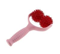 YsXoWiui Palline per Agopressione, Rullo Massaggiante in PVC per Punti Trigger, Palpazione a Pressione, Sollievo Dal Dolore Muscolare, Adatto per Spalle, Mani, Rosa rosso