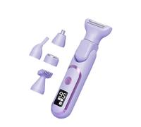 YsXoWiui Raffermazione Ricaricabile USB per Donne Trinmer per Capelli E Rimozione Dei Del Viso, Viola