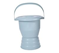 YsXoWiui Spittoon Manico E Coperchio Vaso Notte Spesso Portatile Urinale Donna Uomo Materiale PP Superficie Liscia Facile da Trasportare Adatto Badanti Casa, Blu