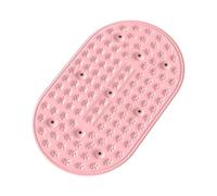 YsXoWiui Tappetino Portatile per I Piedi, Cuscino per I Piedi, Tappetino per Agopressione per Camera Da Letto, Soggiorno, Auto, Rosa