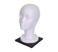 YsXoWiui Visualizza La Testa per Capelli, Occhiali E Cappelli, Manichino Leggero Stand per Barbiere, Femmina