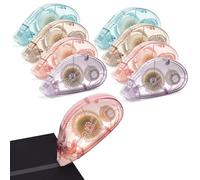 YSYONBOE Colla a Nastro Roller, Colla Roller Biadesivo, Dispenser di Nastro Biadesivo Trasparente Nastri Rotolo Adesivo per Scrapbooking, Artigianato, Creazione di Album Fotografici e Biglietti Diari