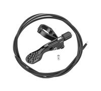 Ysyqkn 1 Pezzo Leva Comando Reggisella Telescopico Bicicletta Montaggio Manubrio Universale Controller in Lega Adatto per Manutenzione Ciclismo Riparazione S, Nero