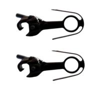 Ysyqkn 2 Pezzi di Accoppiatori per Treni Modello in Ho, Accoppiatori Robusti di Ricambio per Modellismo Ferroviario, Accessori per Modellismo Ferroviar, Testa Corta E Piccola