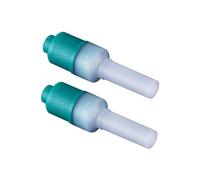Ysyqkn 2 Pezzi Luce Valvola LED Bicicletta Cappuccio Pneumatico Impermeabile Installazione Facile Adatta a Ciclismo Uso Urbano, Verde