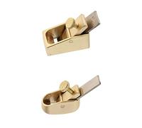 Ysyqkn 2 Pezzi Pialletto Liutaio Violino Mini Pialla Dito Metallo Strumento Base Curva per Violini Lavorazione Liuteria Precisa Adatto a Liutai