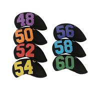 Ysyqkn 7 Pezzi Copritesta per da Golf Copritesta per Mazze da Golf con Grande