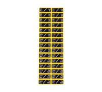 Ysyqkn Adesivi Numerici, Etichette Adesive per Interruttori Automatici, Adesivi per Bodybuilding E Allenamento con I Pesi, Accessori per Attrezzature, Etiche, Da 5 a 150 Kg, 3.5 X 1.3 Cm