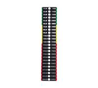 Ysyqkn Adesivi Numerici, Etichette Adesive per Interruttori Automatici, Adesivi per Bodybuilding E Allenamento con I Pesi, Accessori per Attrezzature, Etiche, Da 5 a 120 Kg, 6.9 Cm X 1.2 Cm