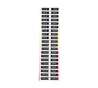Ysyqkn Adesivi Numerici, Etichette Adesive per Interruttori Automatici, Adesivi per Bodybuilding E Allenamento con I Pesi, Accessori per Attrezzature, Etiche, Da 5 a 100 Kg, 6.9 Cm X 1.05 Cm