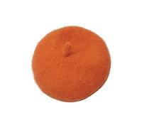 Ysyqkn Berretto per in Lana, Cappello da Giardino alla Moda con Elastico Regolabile sotto Il Mento, Arancia