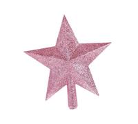 Ysyqkn Cometa Natale Topper Albero Decorazione Ornamento PP Materiale Resistente Facile Montaggio Adatta per Regalo Ambiente Domestico, Rosa