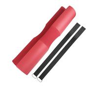 Ysyqkn Cuscino per Squat con Bilanciere, Accessorio per Manubri, Imbottitura per Bilanciere, Supporto per Il Collo Che Riduce La Pressione su Collo E Spalle, Rosso
