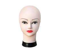 Ysyqkn Elegante Espositore per Parrucche con Testa di Manichino Femminile per Cappelli Alla Moda E Vetrine di Gioielli, rosso verde