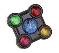 Ysyqkn Gioco di Memoria con Suoni, Puzzle Elettronico, Introduzione al Pensiero, Adatto a Neonati E Genitori, Clear Black