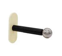 Ysyqkn Hanger Holder Porta Grucce Organizer Appendiabiti Rack Multifunzionale in Legno Acrilico Adatto per Bagno Camera Balcone Dormitorio, Palla d'argento