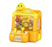 Ysyqkn Mini Grabber Machine Giocattolo Elettronico Arcade Dispenser Bambini Gioco Interattivo Vending Portatile Adatto per Feste Riunioni Familiari Reg, Anatra