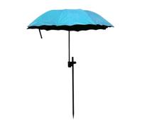 Ysyqkn Ombrellone da Esterno per Piante, Protezione Solare Versatile con Picchetto, Ampia Copertura, Ombrellone Floreale Color Pesca, Blu