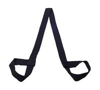 Ysyqkn Pad Spallaccio Spine Regolabili Cinghia Cotone Porta Materassino Elastico Strap Fitness Adatto per Studio Tempo Libero Outdoor Indoor, Nero