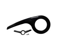 Ysyqkn Paracatena Portatile per Biciclette, Robusto Componente Protettivo, Applicabile Universalmente a Tutti I Tipi di Bicicletta, Nero