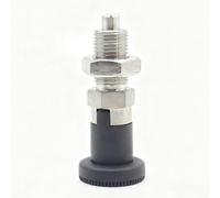 Ysyqkn Pomello a Molla, Pistone, Molla, Perno di Indicizzazione, Accessorio Autobloccante, Perno di Posizionamento a Rotazione Stabile E Resistente, Acciaio, M10