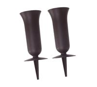 Ysyqkn Set di 2 Vasi Funerari Eleganti E Leggeri, Perfetti per Il Giardino, Ideali Come Ricordo.