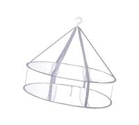 Ysyqkn Stendino per Maglioni Rete per Bucato Cesto Impilabile Stenditoio Appeso Asciugatore Pieghevole Salvaspazio Facile Da Montare Adatto per Appendere in, 2 strati