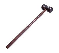 Ysyqkn Strumento Massaggio Manuale Corpo Legno Manico Pratico Ausilio Relax Muscolare Massaggio Gambe Adatto per Genitori Viaggio, Giudice Hammer